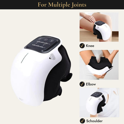 AuraKnee Pro worn on the knee and on the elbow