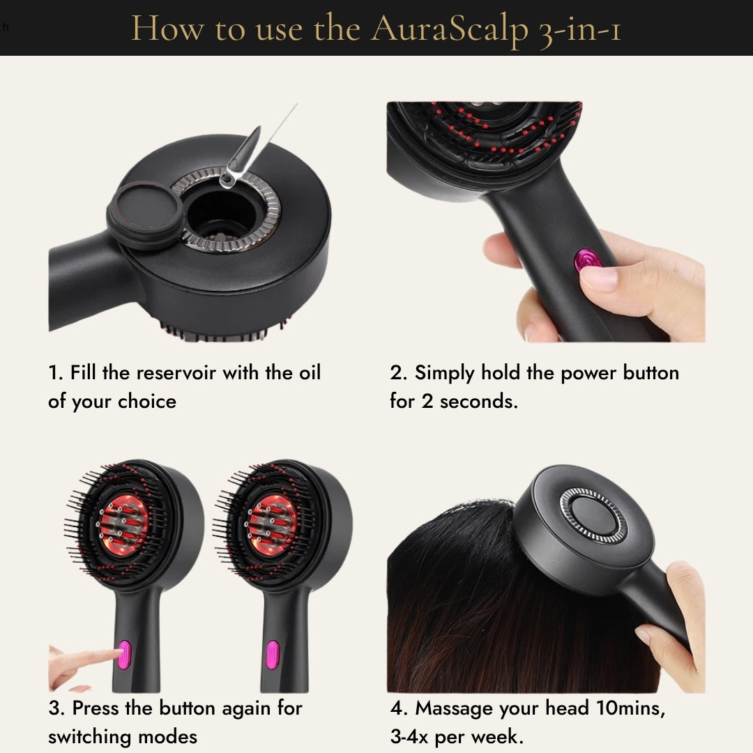 AuraScalp 3-in-1